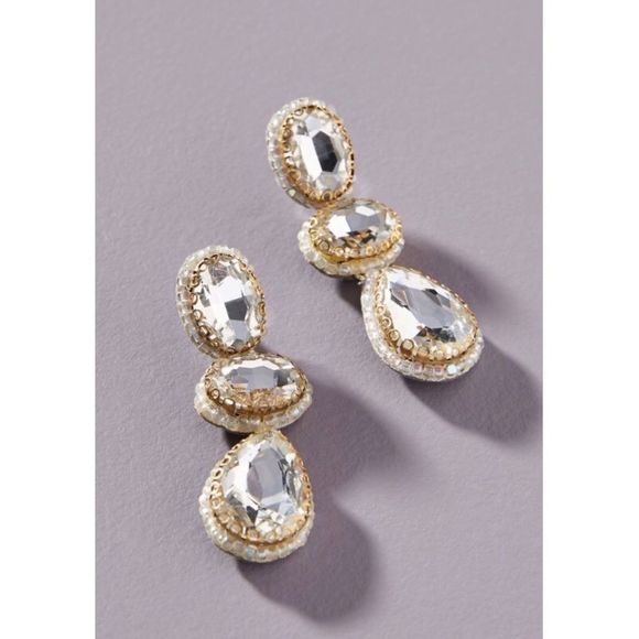 Anthropologie Deepa Hadlee Drop Earrings NWT